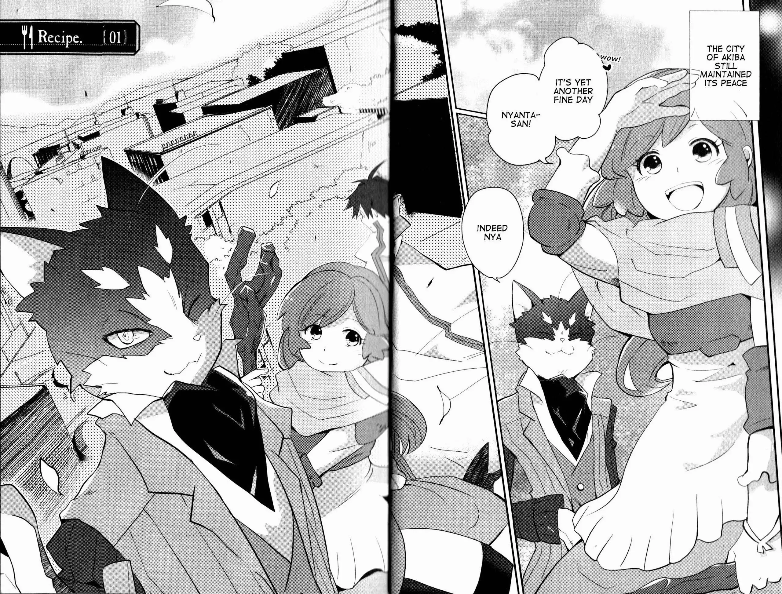 Log Horizon - Nyanta Hanchou Shiawase no Recipe Chapter 1 6